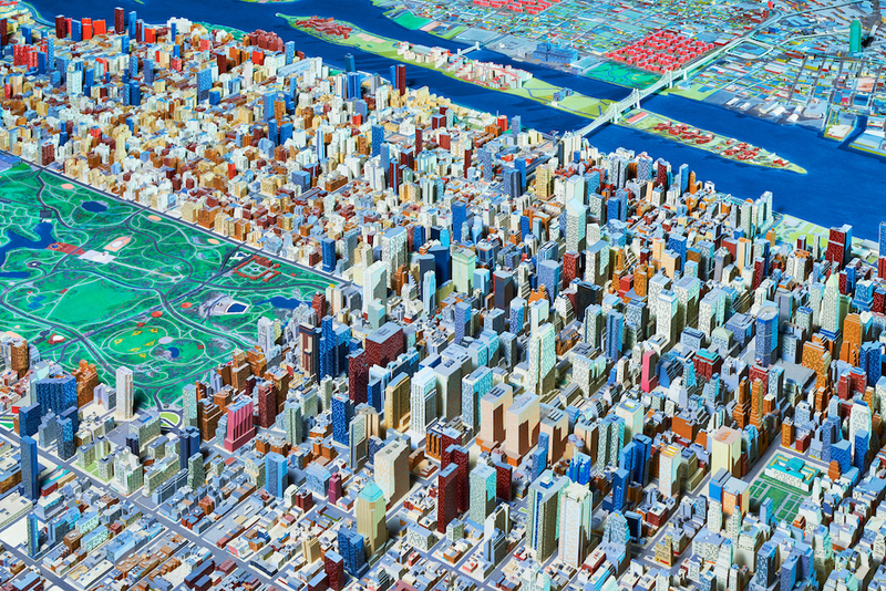 Illustration for article titled I Want to Live in This Incredibly Detailed Model of NYC
